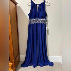 R&M Richards Halter-Neck Evening Gown / Dress